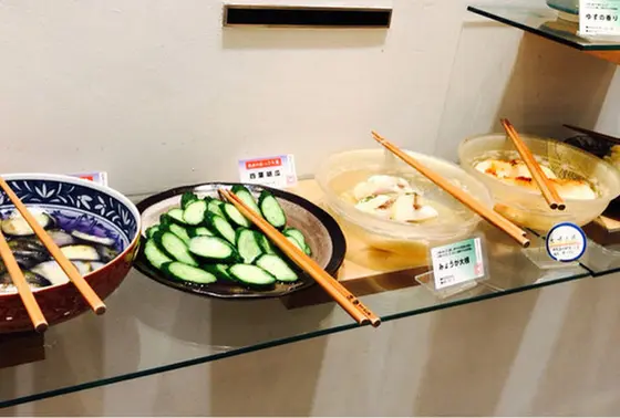 季節の漬物