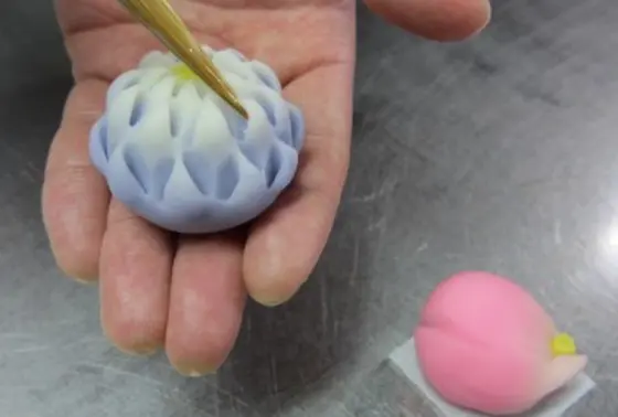 事前予約で、和菓子体験