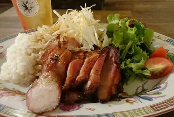 焼き物プレートセット　1,200円(ドリンク付)