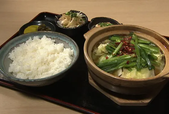 もつ鍋ランチ