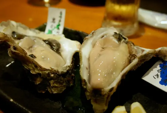 生ガキ？ or 焼ガキ？