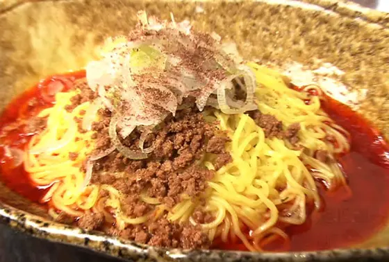 汁なし担々麺