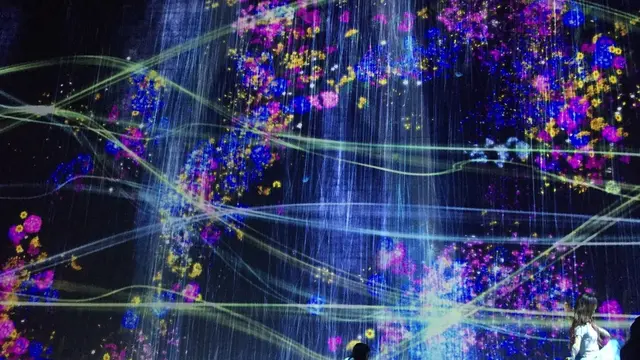 お台場の新名所を観光!チームラボのミュージアム