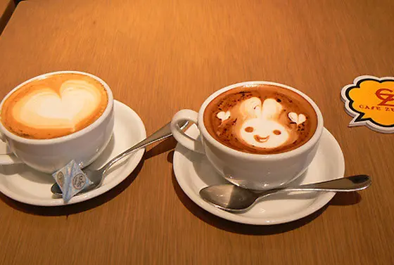 素材にこだわったコーヒーが飲める！