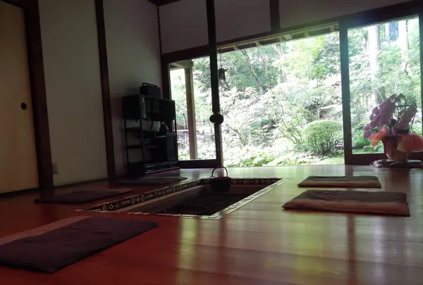 囲炉裏のお部屋がありました