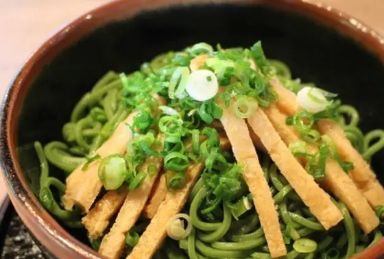 名物・茶そば！