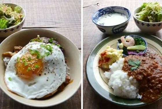 選ぶのも楽しいランチ。