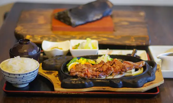あか牛サーロインステーキ