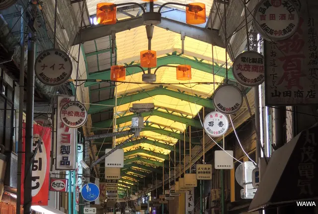 大阪西成区の昭和レトロなアーケード商店街散歩