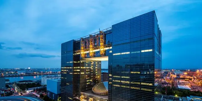 テレコムセンタービル（イルミネーションアイランドお台場 2022）