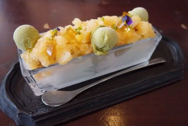 パンナコッタとシャーベット！たしか、、、