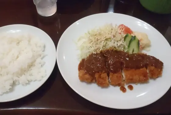 穴場！とんかつ定の「サクサクとんかつ」