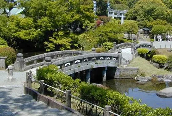 石桁の橋