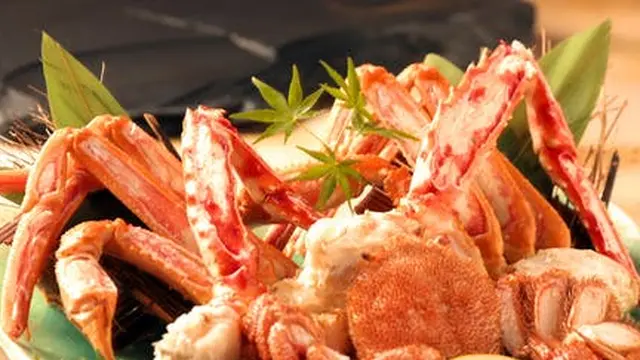 蟹ざんまいの宿🦀で冬籠り