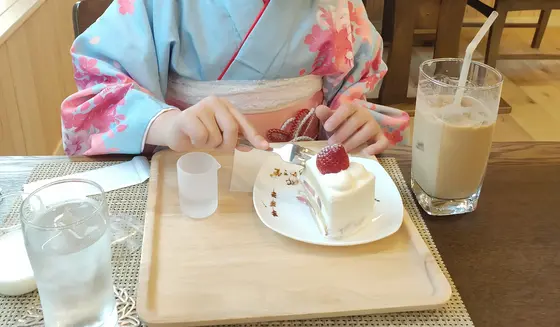 ショートケーキは女子の嗜み。