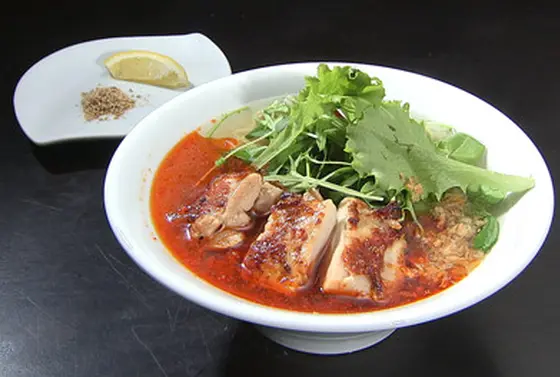 寒い冬にオススメの「びーだま特製花火ラーメン」