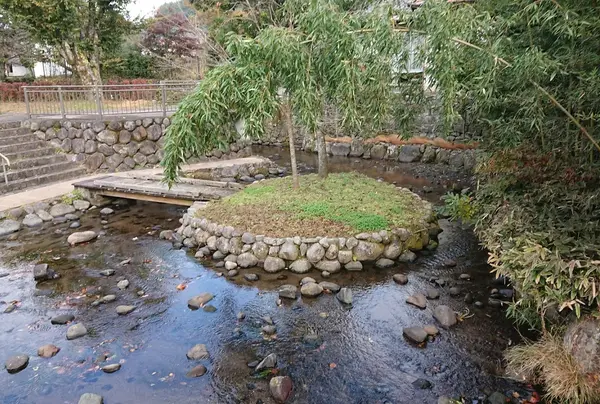水遊びも楽しめる