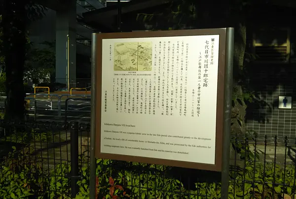 七代目市川團十郎宅跡