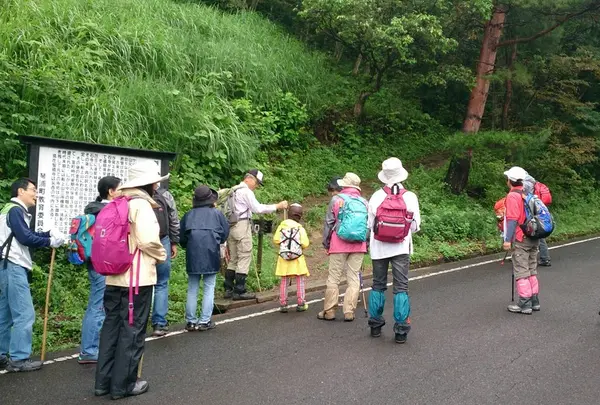 船上山　東坂登山道より頂上を目指す!