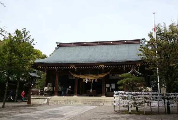 菊池神社境内