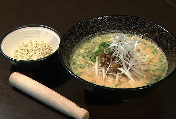 1番人気メニューは、もちろん「担々麺」