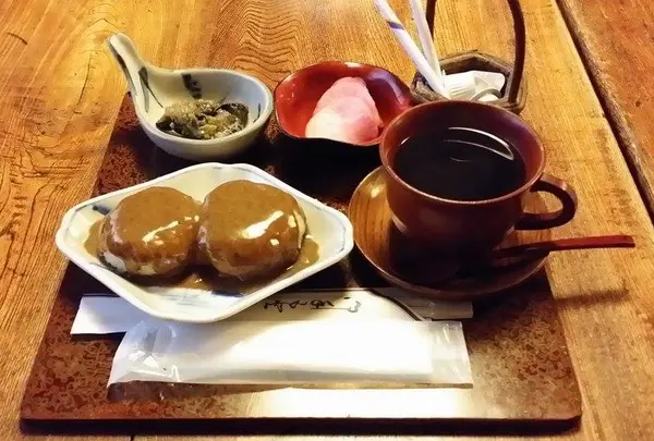 かなめやの「五平餅セット」