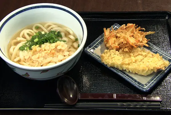 熊本製粉 かき揚げうどん く～かい