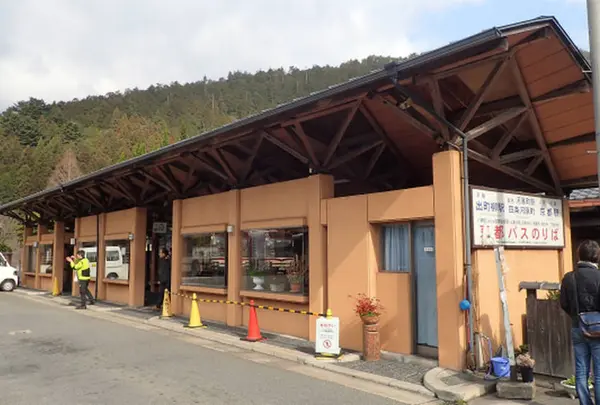 京都バス「大原」乗り場/2日目