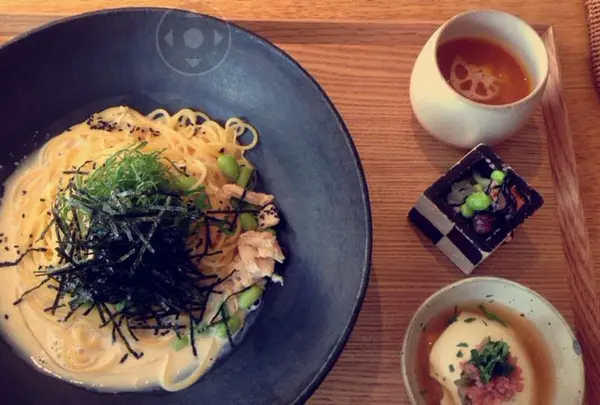 枝豆のパスタ