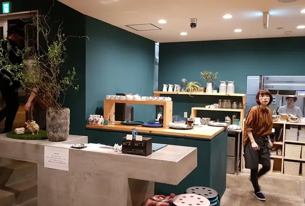おしゃれな店内