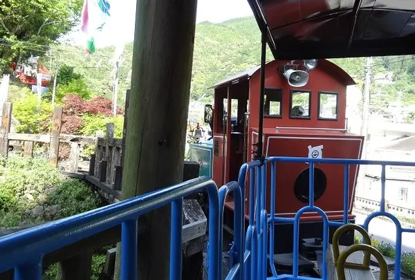 山奥に鉄道？