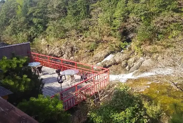 テラスからの絶景