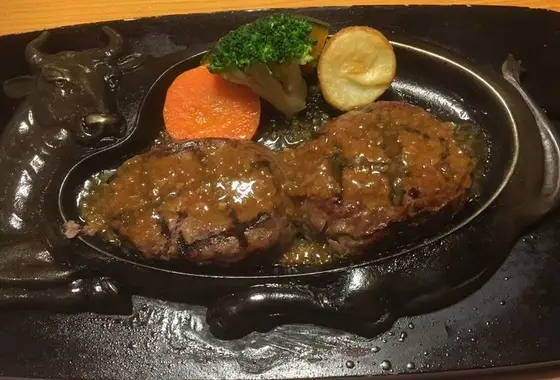 大人気「げんこつハンバーグ」