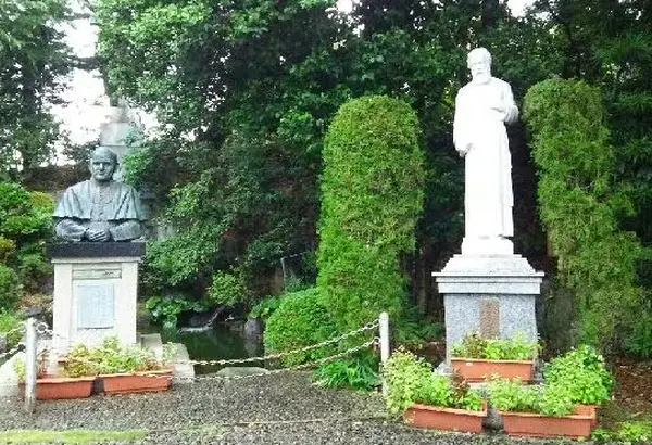 庭園には