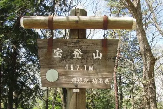 宝登山山頂