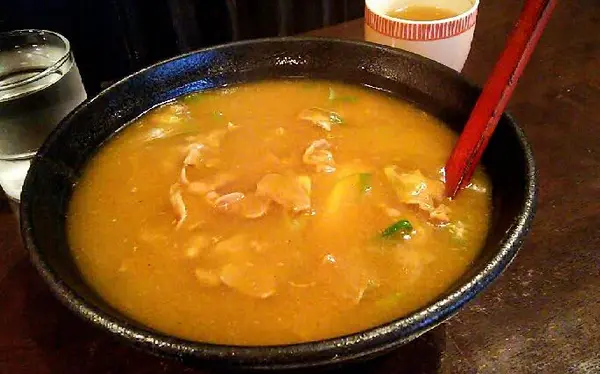 「肉カレーうどん」