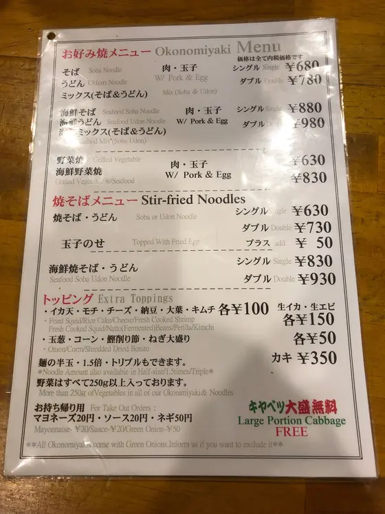 スポット内のおすすめ