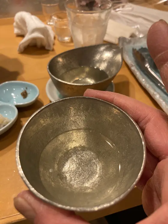 憧れの能作さんの酒器で