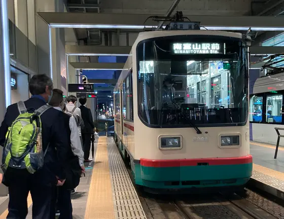 「西町電停」からすぐ