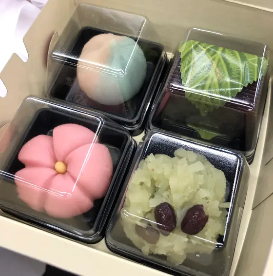 完成した和菓子！