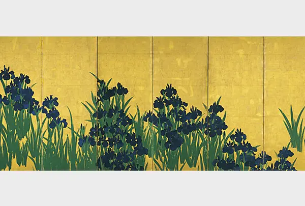 「燕子花図屏風」