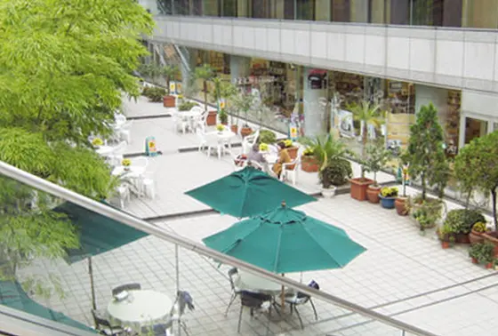 おさんぽコースに◎