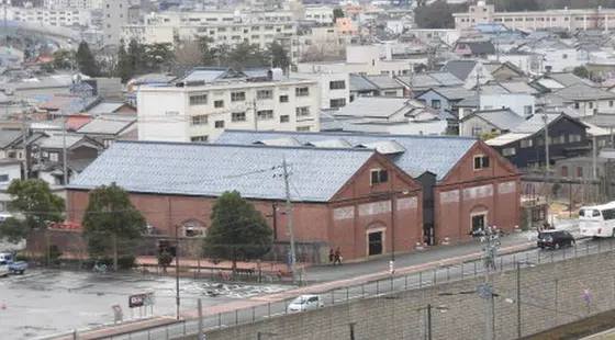 ジオラマ館とレストラン館