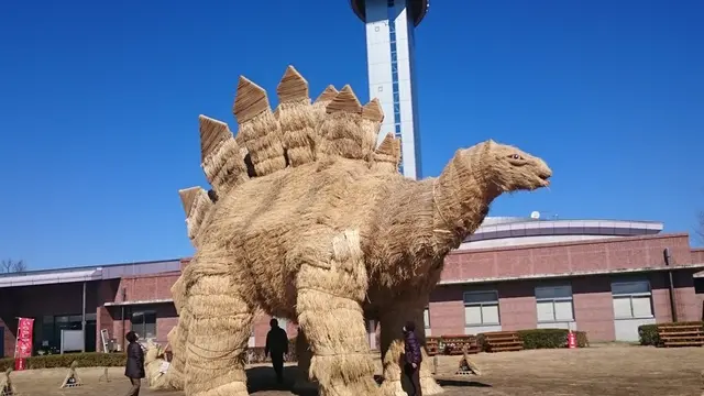 古代蓮の里 わらアート&田んぼアート