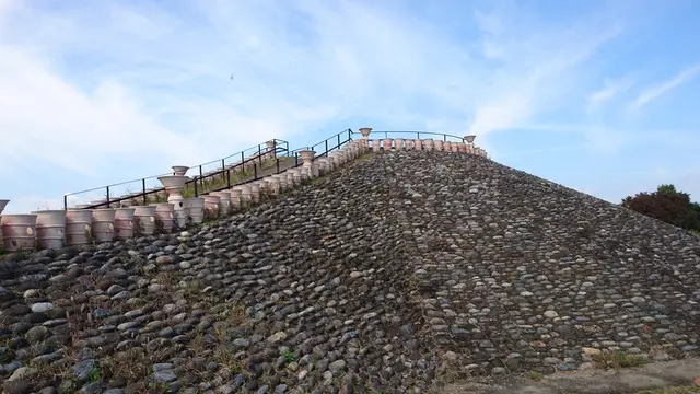 八幡塚古墳と二子山古墳