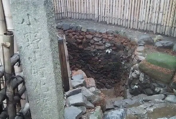 小町さんご愛用の井戸