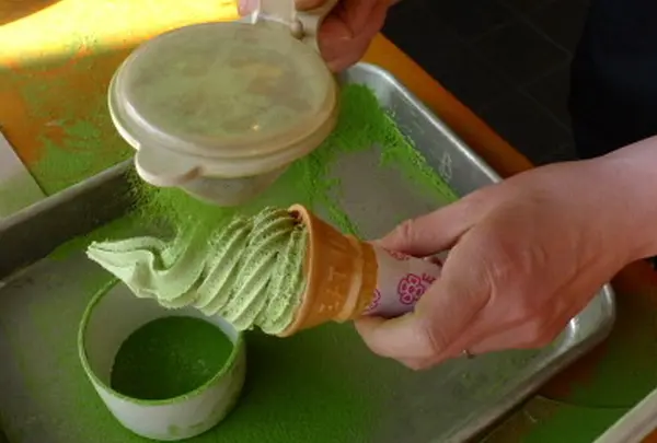 ますだ茶舗の抹茶アイス