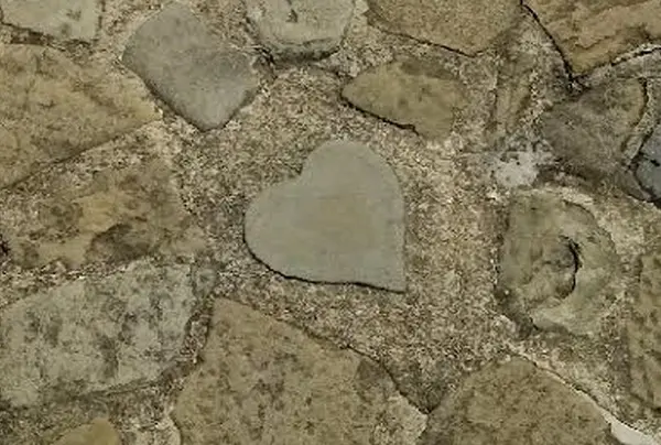 見つけた！ハートストーン💗