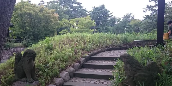白山公園あたりを散歩