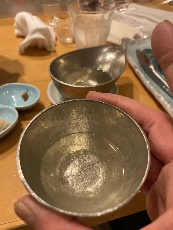 憧れの能作さんの酒器で